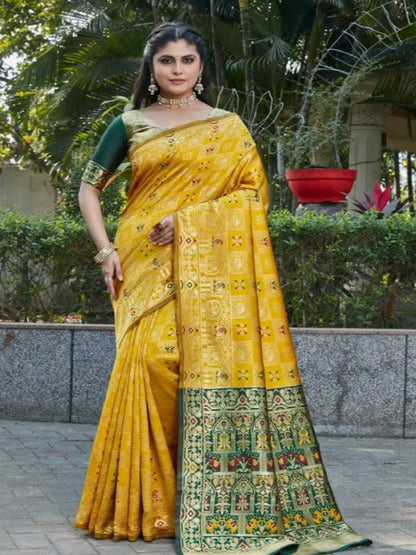 Cotton Silk Jacquard Saree
