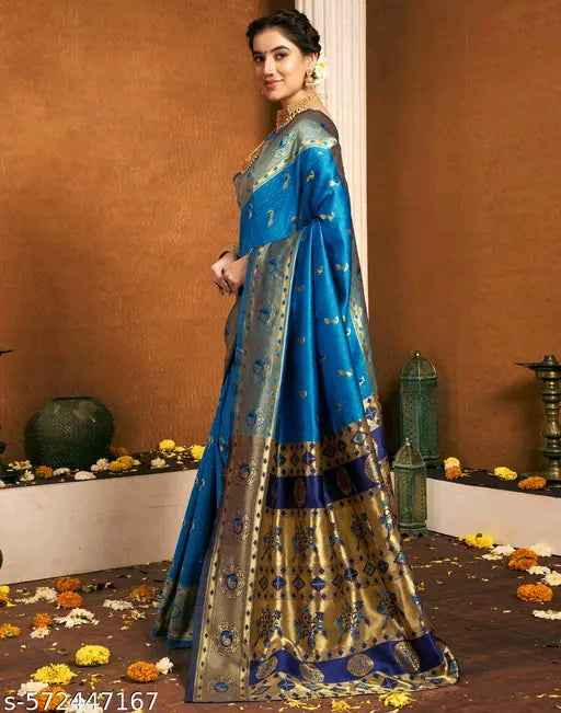 Firozi Paith﻿ani Saree 1