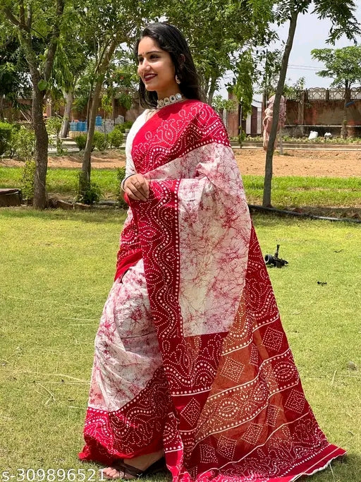 Cotton Summer Seasoon Wear Saree - OrderMeFirst
