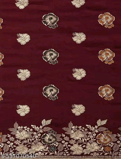 Jacquard Banarasi Silk Saree