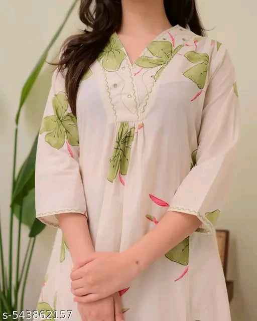 Kurti With Dupatta & Bottomwear