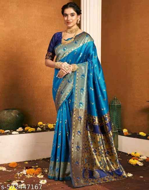 Firozi Paith﻿ani Saree 1