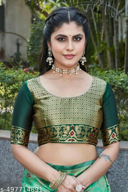 Cotton Silk Jacquard Saree