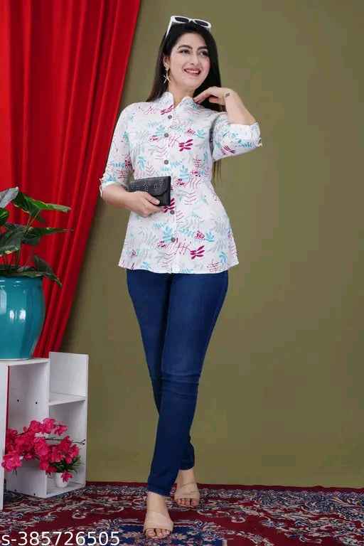 Rayon Sleeve Top