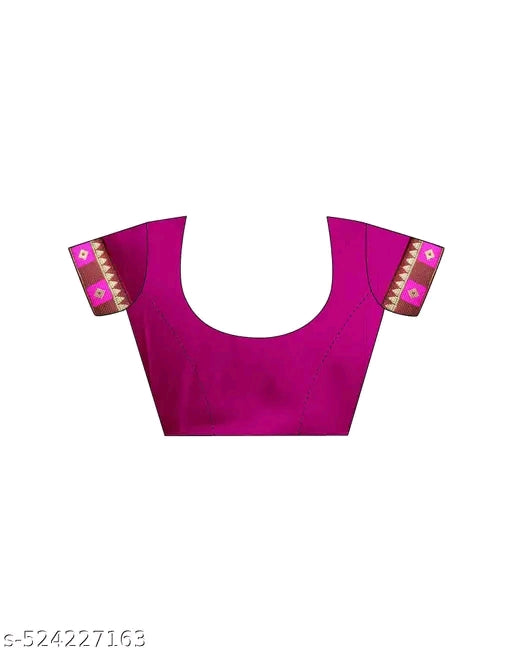 Chiffon Saree with Silk Blouse - OrderMeFirst