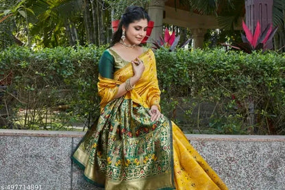 Cotton Silk Jacquard Saree