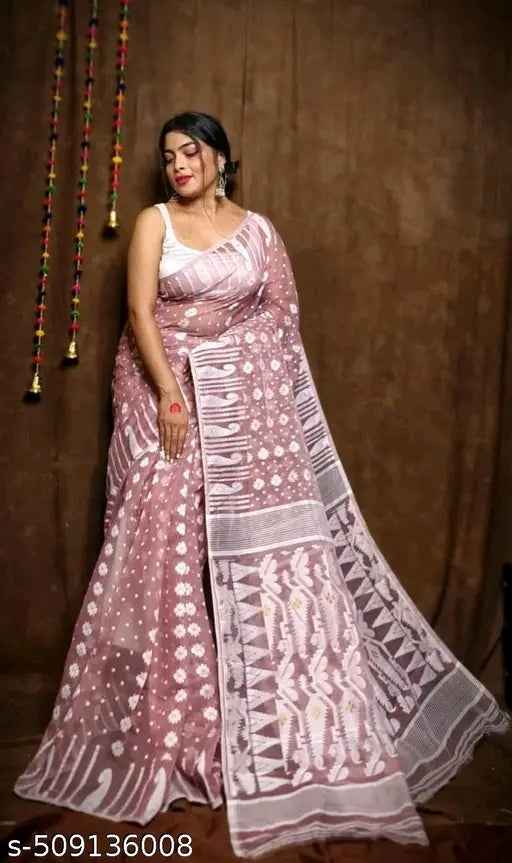 Daki Jamdhani Saree