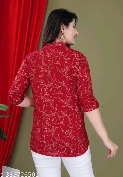 Gurmeet Fashion Women Printed Top