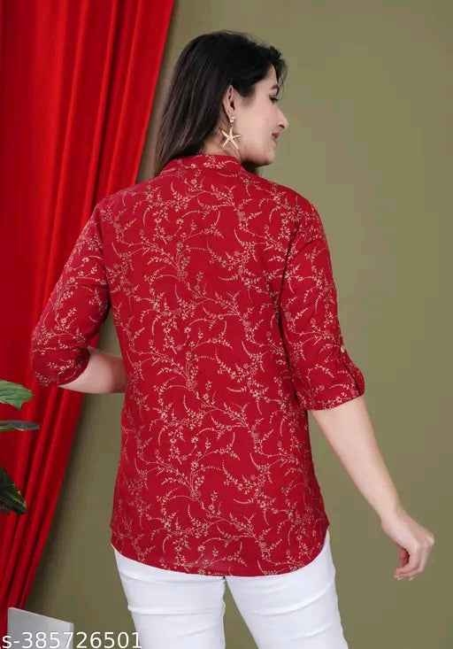 Gurmeet Fashion Women Printed Top