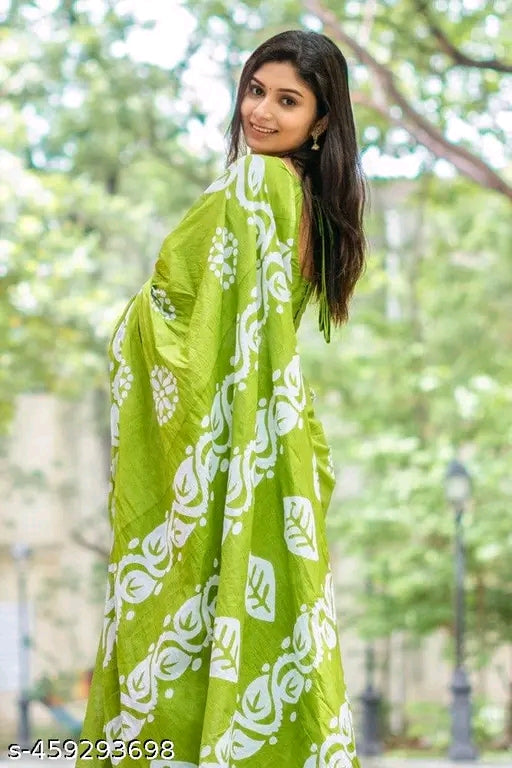 Soft Cotton Mulmu Saree - OrderMeFirst