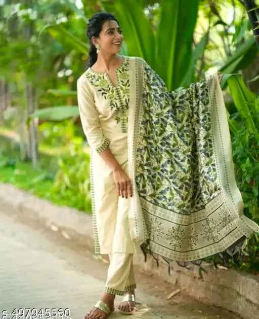 Khadi Cotton Dupatta sets