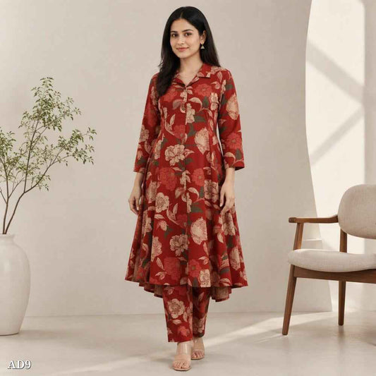 Floral Printed Kurta Pant