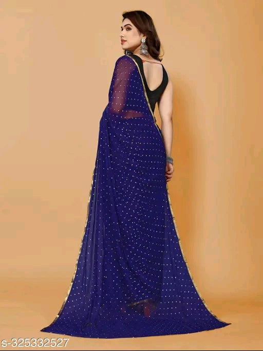 Pure Chiffon Saree