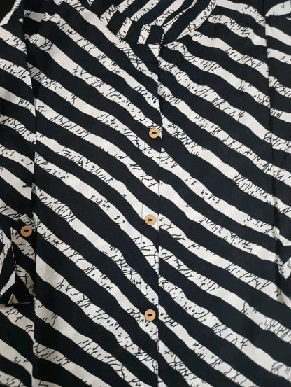 Printed Sleeves Top