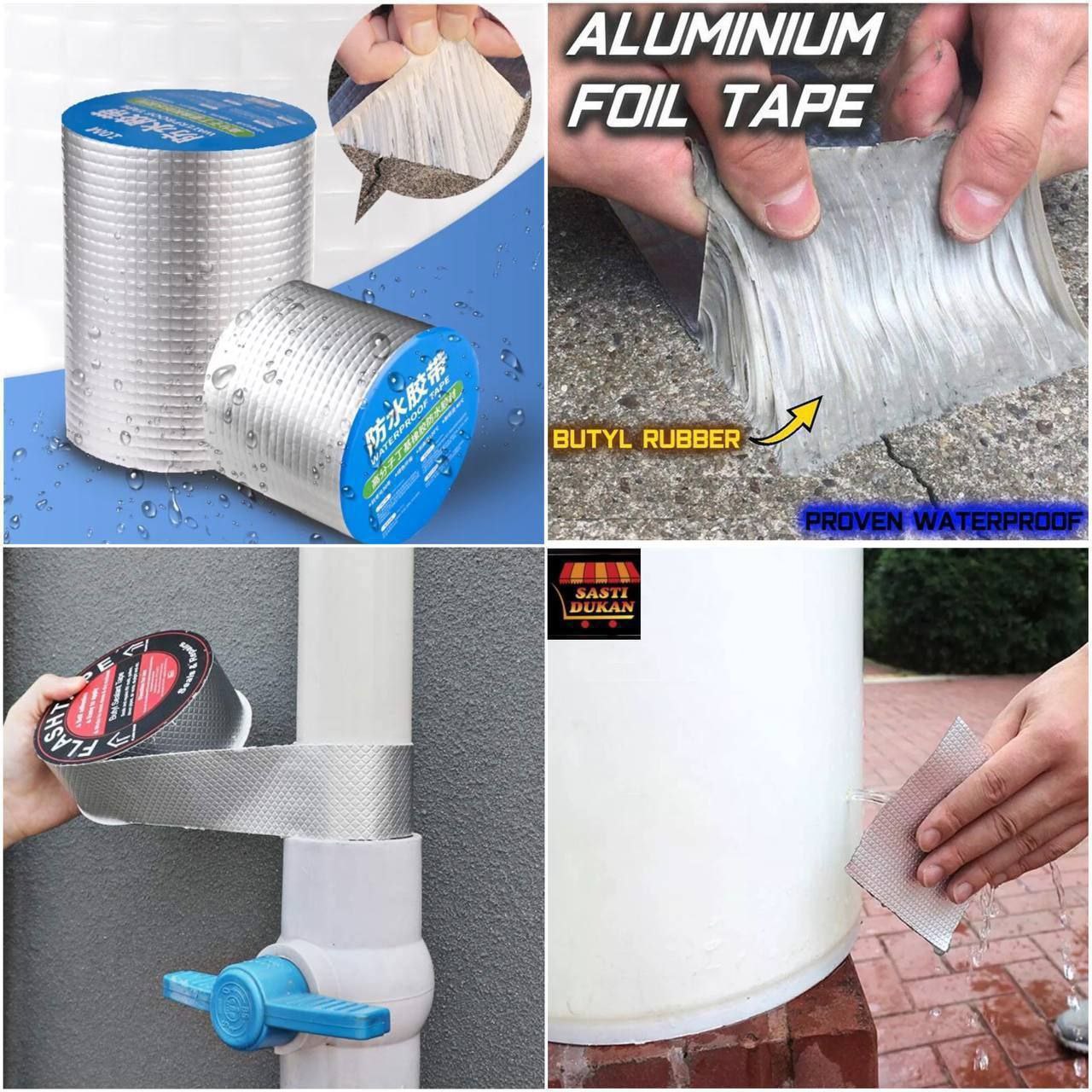 Waterproof Aluminium Foil Tape