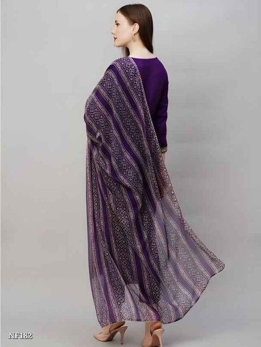 Royal Purple Rayon Slub Suit Set