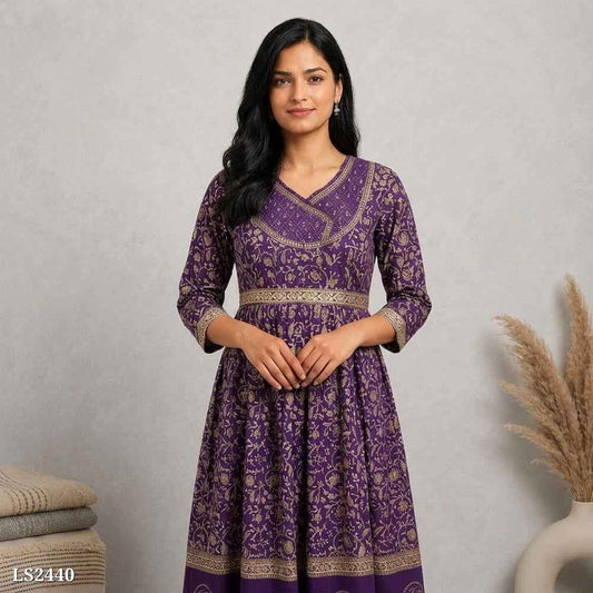 Kurti Pant Dupatta Set with Hand Work