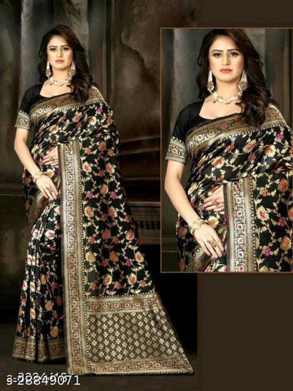 Abhisarika Banarasi Art Silk Sarees - OrderMeFirst